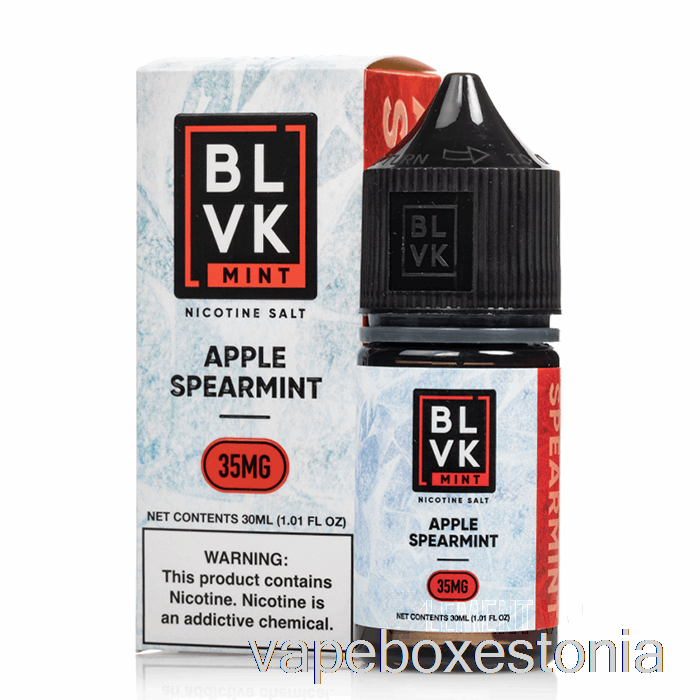 Vape Box Estonia õun Piparmünt - Blvk Piparmündisoolad - 30ml 35mg